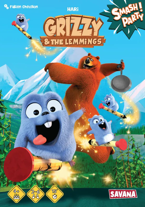 Smash Party: Grizzy & the Lemmings - 2