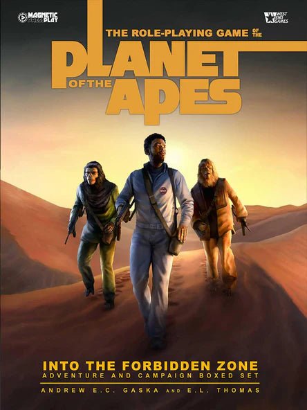 Planet of the Apes RPG: Into the Forbidden Zone Boxed Set - Gathering Games