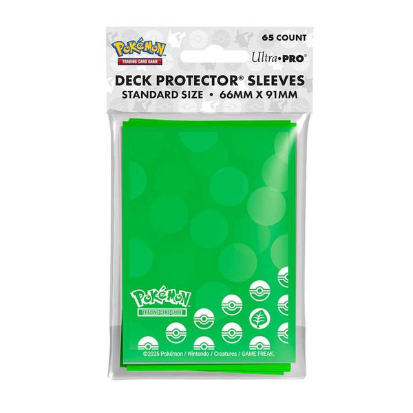 Pokémon Energy Deck Protector Sleeves - Grass Type (65ct) - 1