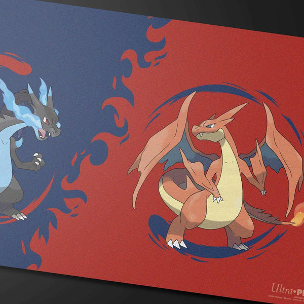Pokémon: Mega Charizard X and Mega Charizard Y Playmat - 3