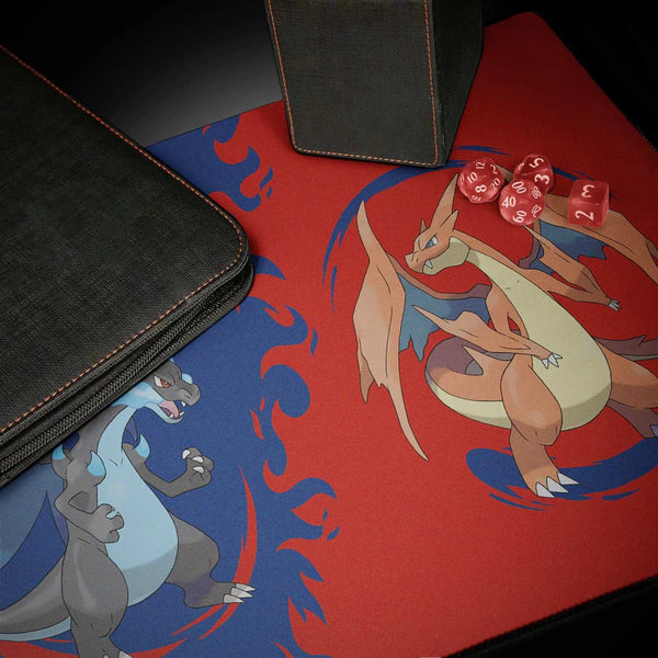 Pokémon: Mega Charizard X and Mega Charizard Y Playmat - 4