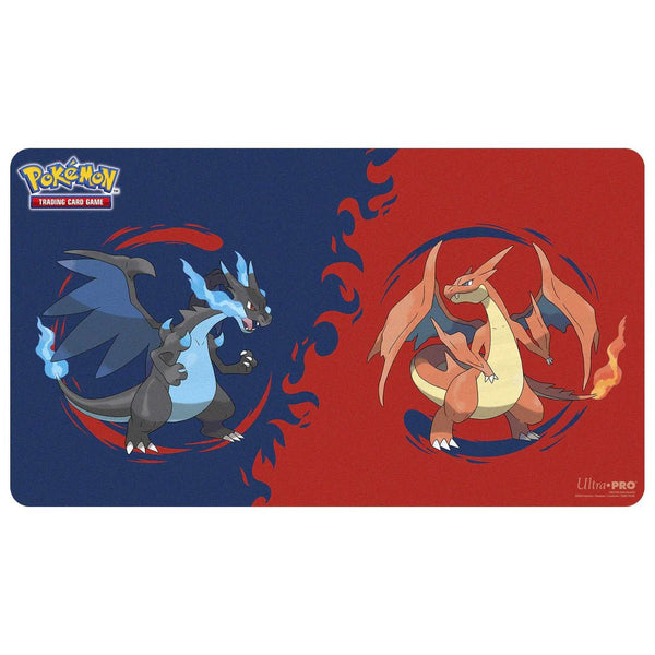 Pokémon: Mega Charizard X and Mega Charizard Y Playmat - 1