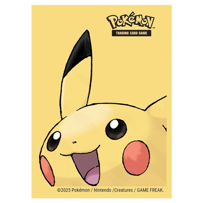 Pokemon Pikachu 2025 65ct Deck Protector Sleeves - Gathering Games