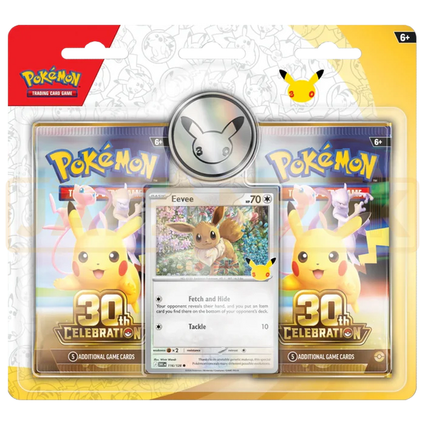 Pokemon TCG: 30th Celebration 2-Pack Blister Pack - 1