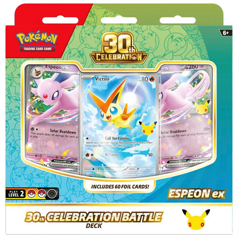 Pokemon TCG: 30th Celebration - Espeon ex Battle Deck - Gathering Games