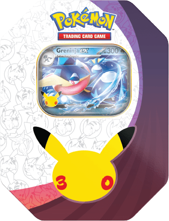 Pokemon TCG: 30th Celebration Greninja ex Tin - 1