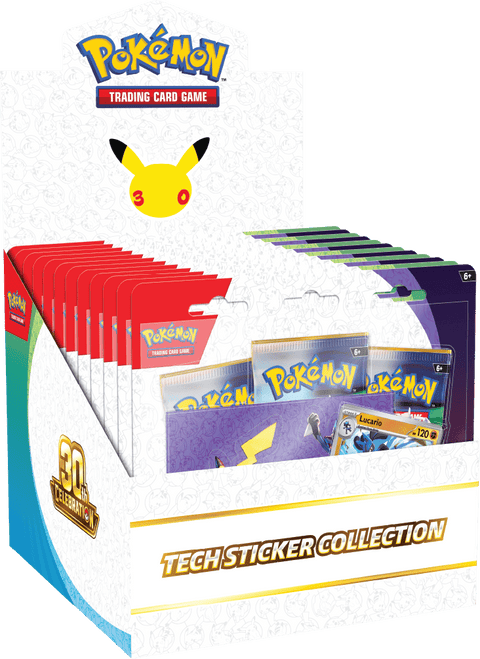 Pokemon TCG: 30th Celebration Tech Stickers Collection - Gathering Games