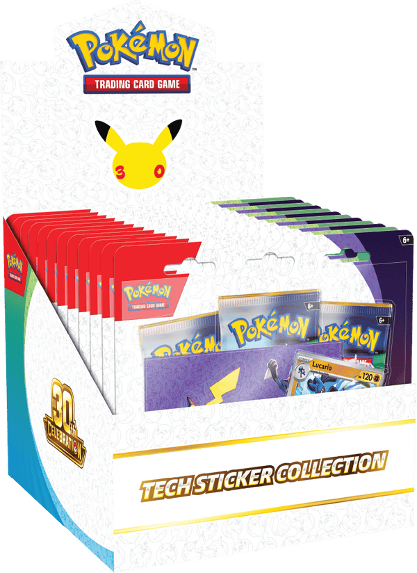 Pokemon TCG: 30th Celebration Tech Stickers Collection - 1