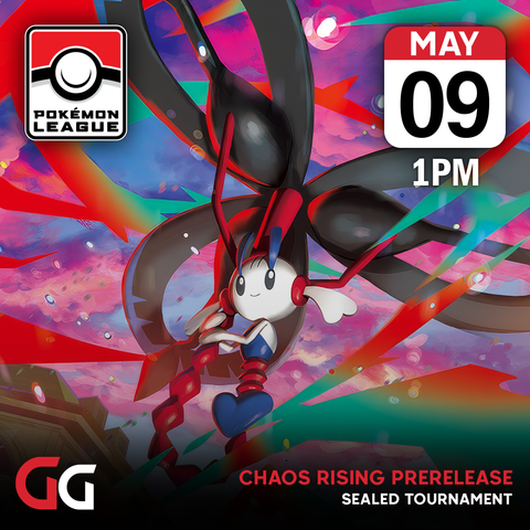 Pokémon TCG: Chaos Rising Prerelease Event | 9th May 2026 | Skipton [EVENT TICKET] - Gathering Games