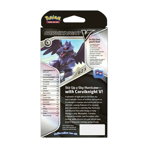 Pokemon TCG: Corviknight V Battle Deck - Gathering Games