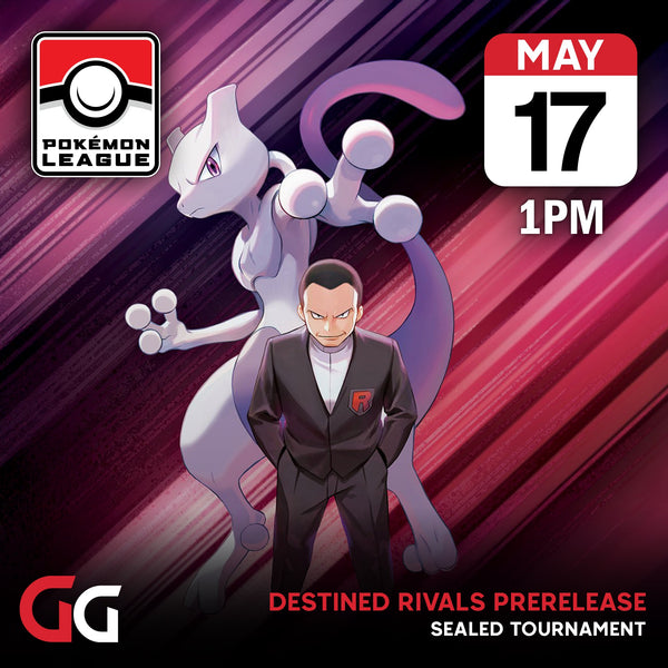 Pokémon TCG: Destined Rivals Prerelease Event | 17th May 2025 | Skipton [EVENT TICKET] - 1