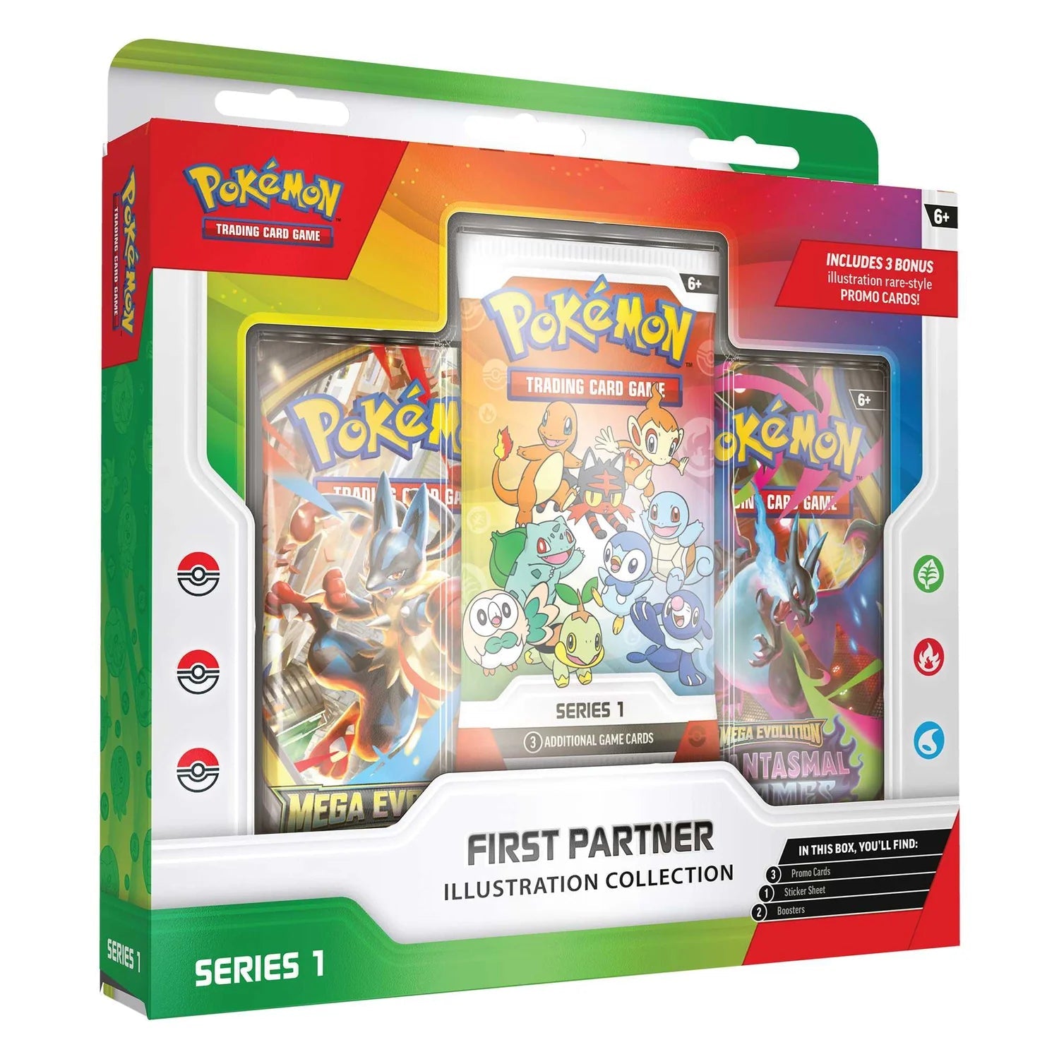 First Partner Illustration Collection Series 1 - Pokemon TCG ...