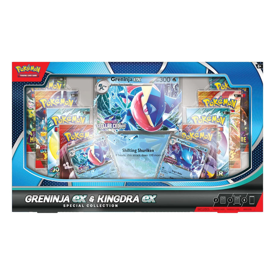 Pokemon TCG: Greninja ex & Kingdra ex Special Collection - Gathering Games