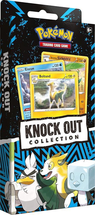 Pokemon TCG: Knock Out Collection (Boltund, Eiscue, & Galarian Sirfetch'd) - Gathering Games