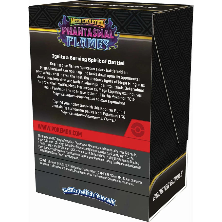 Pokemon TCG: Mega Evolution 2 - Phantasmal Flames Booster Bundle - Gathering Games