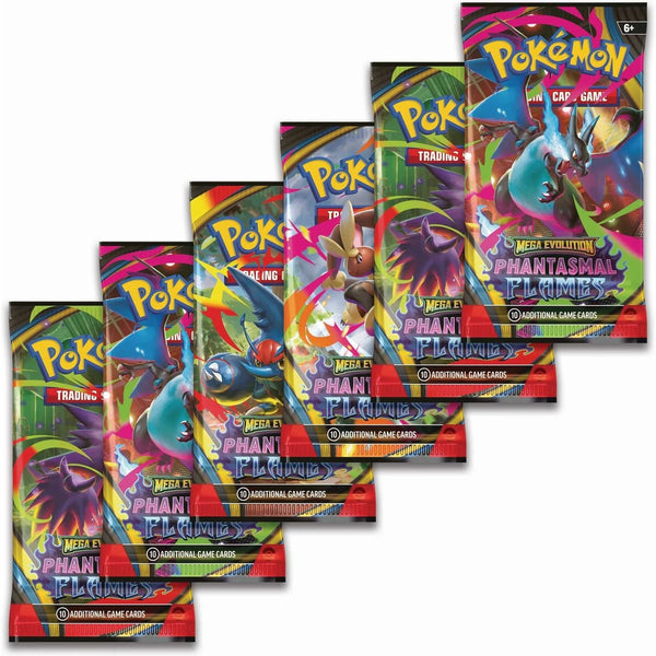 Pokemon TCG: Mega Evolution 2 - Phantasmal Flames Booster Bundle - 3