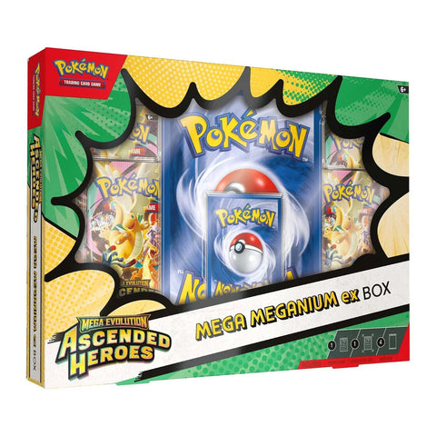 Pokemon TCG: Mega Evolution 2.5 - Ascended Heroes Mega Meganium ex Box - Gathering Games