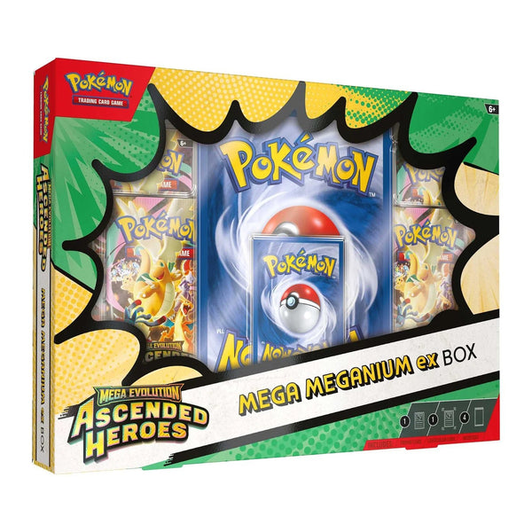 Pokemon TCG: Mega Evolution 2.5 - Ascended Heroes Mega Meganium ex Box - 1