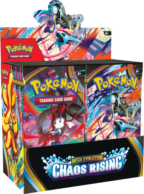 Pokemon TCG: Mega Evolution 3.5 - Chaos Rising Booster Box - Gathering Games