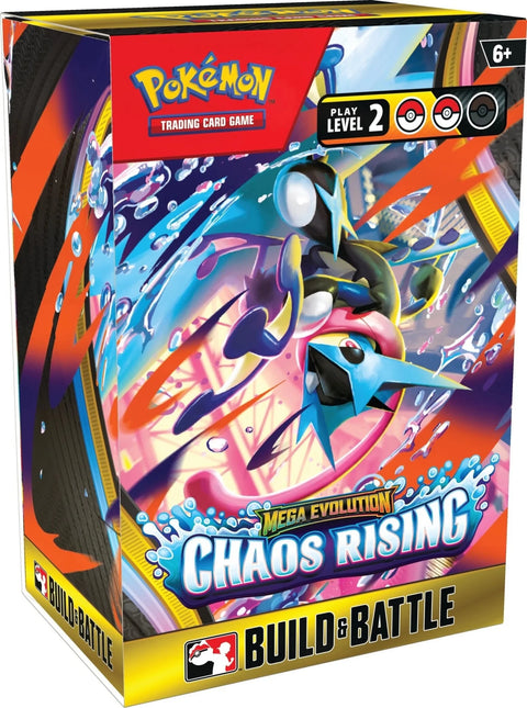 Pokemon TCG: Mega Evolution 4 - Chaos Rising Build & Battle Box - Gathering Games