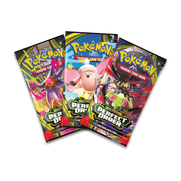 Pokemon TCG: Mega Evolution 3 - Perfect Order 3-Pack Blister Pack - 2