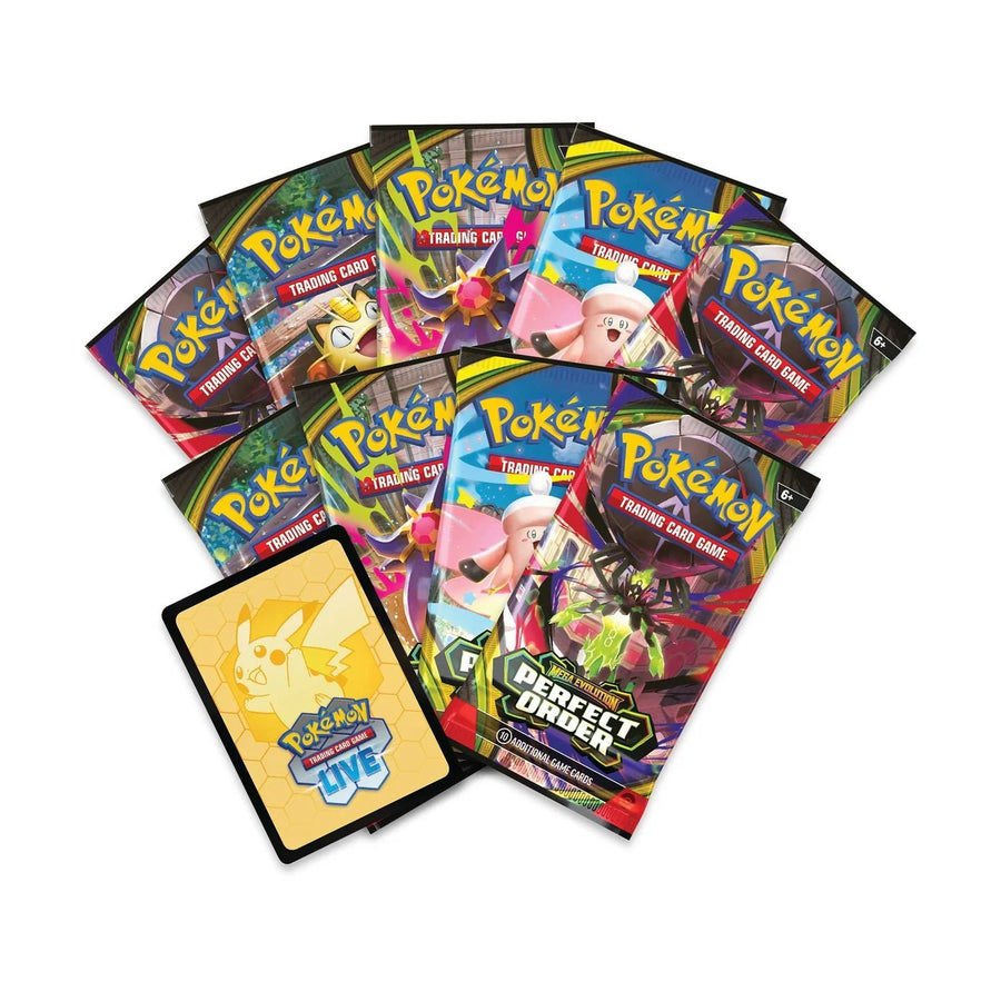 Pokemon TCG: Mega Evolution - Perfect Order Elite Trainer Box - Gathering Games