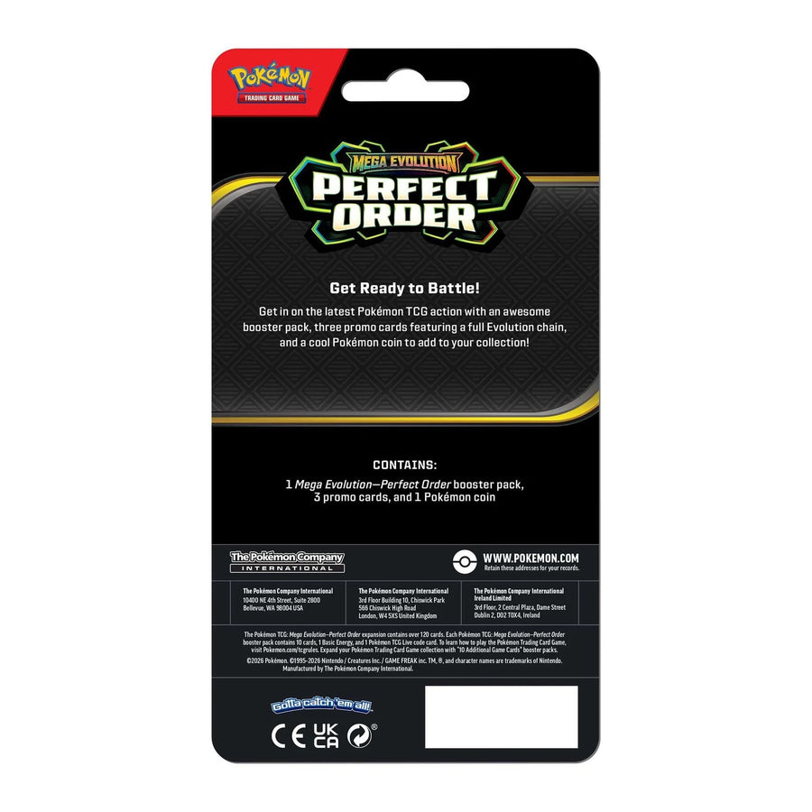 Pokemon TCG: Mega Evolution - Perfect Order Meganium Premium Checklane - Gathering Games