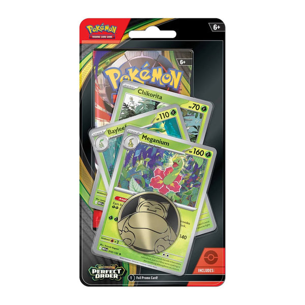 Pokemon TCG: Mega Evolution - Perfect Order Meganium Premium Checklane - 1