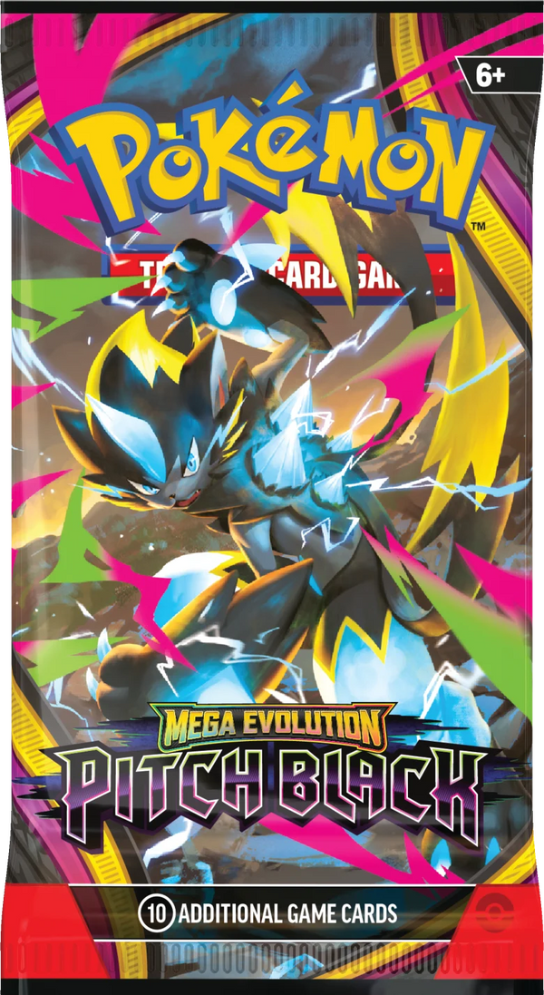 Pokemon TCG: Mega Evolution  - Pitch Black Booster Bundle - 4