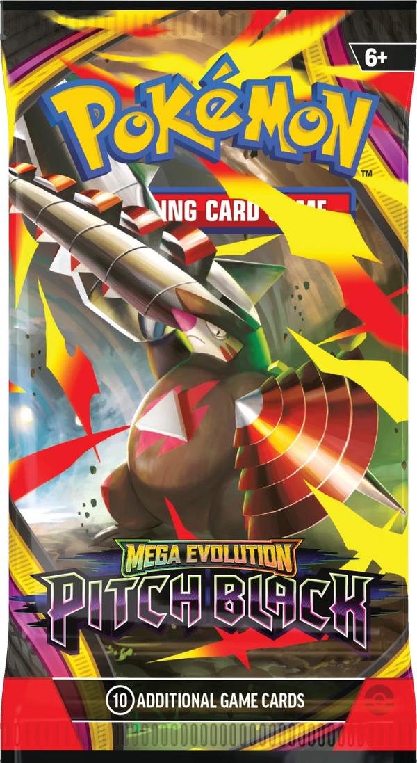 Pokemon TCG: Mega Evolution  - Pitch Black Booster Bundle - 3