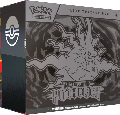 Pokemon TCG: Mega Evolution - Pitch Black Elite Trainer Box - Gathering Games