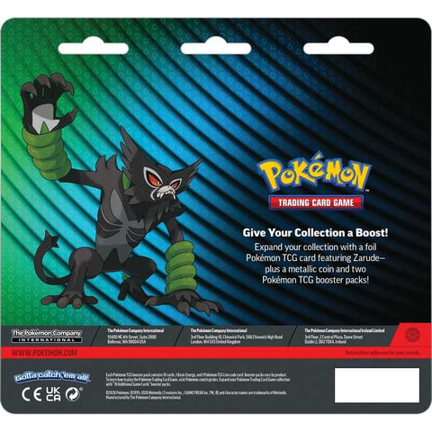 Pokemon TCG: Mega Evolution - Zarude 2-Pack Blister Pack - Gathering Games