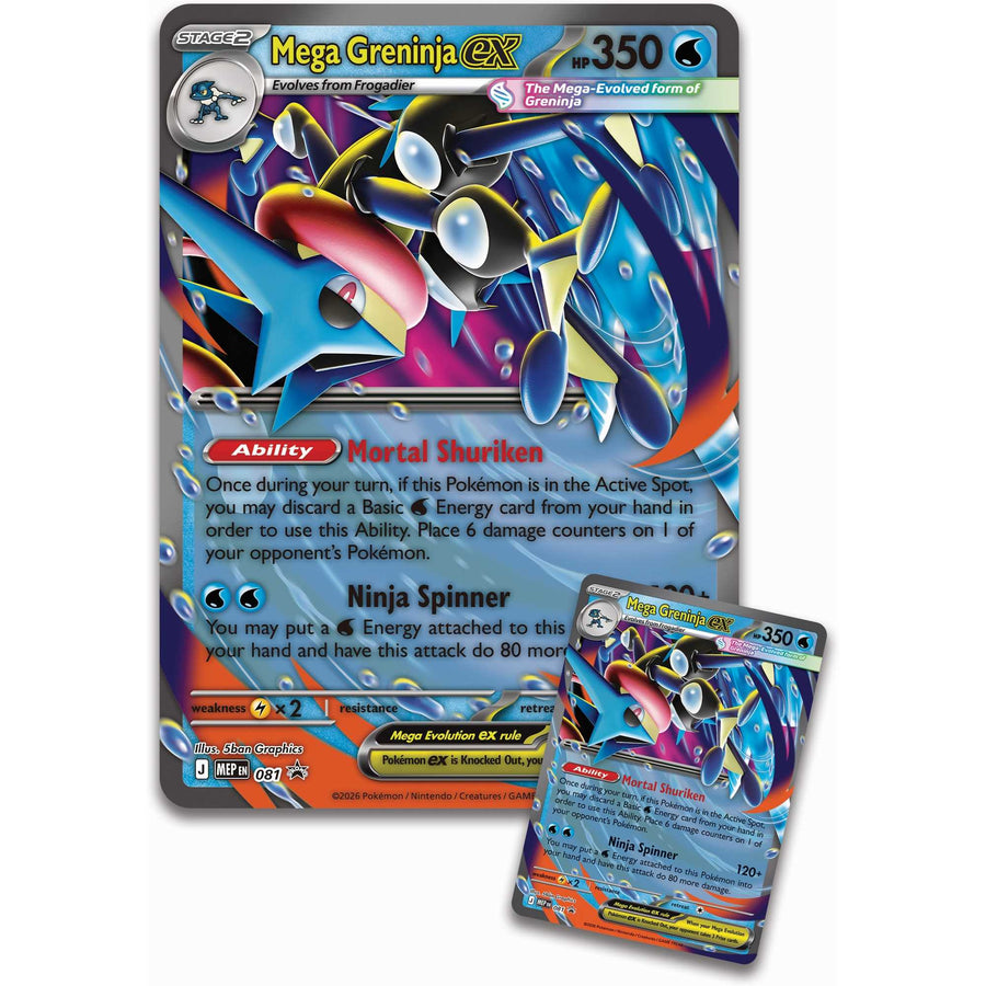 Pokemon TCG: Mega Greninja ex Premium Collection - Gathering Games