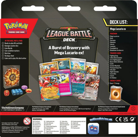 Pokemon TCG: Mega Lucario ex League Battle Deck - Gathering Games