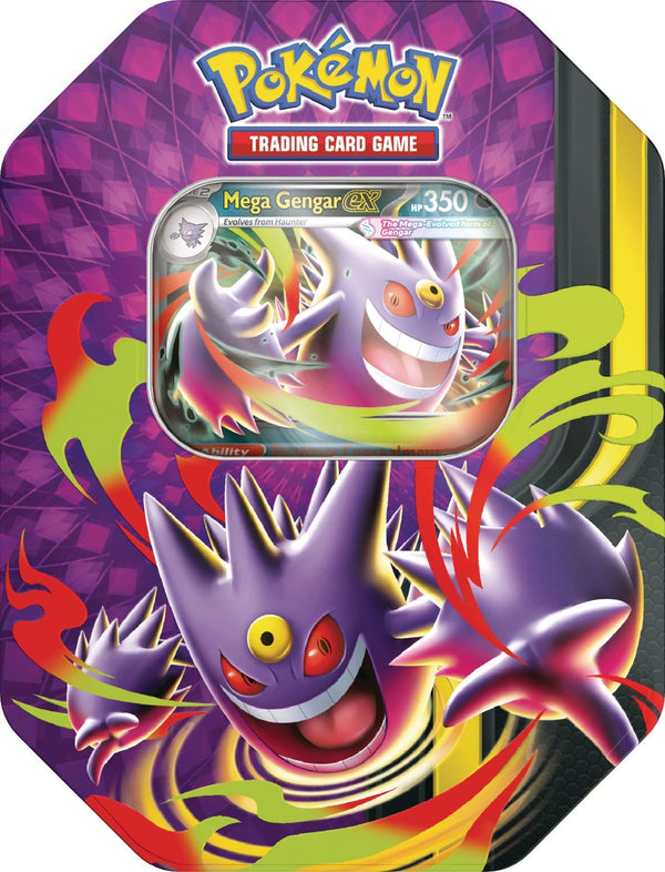 Pokemon TCG: Mega Moonlit Tin - Mega Gengar ex - 1