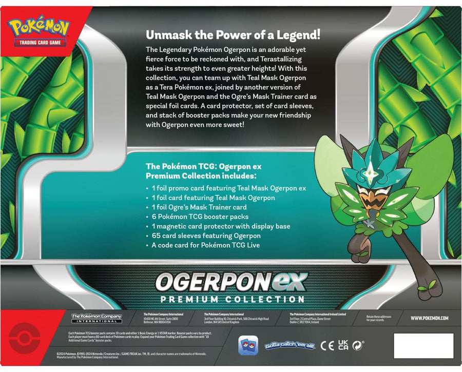 Pokémon TCG: Ogerpon ex Premium Collection - Gathering Games
