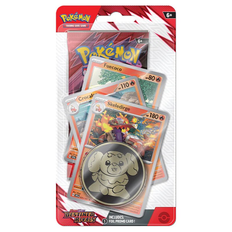 Pokémon TCG: Scarlet & Violet 10 – Destined Rivals Premium Checklane - Skeledirge - Gathering Games