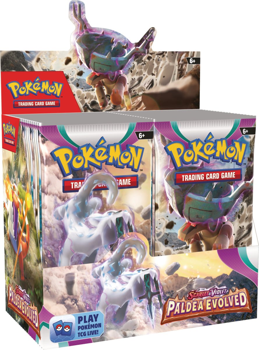Pokemon TCG: Scarlet & Violet 2 Paldea Evolved Booster Box - Gathering Games