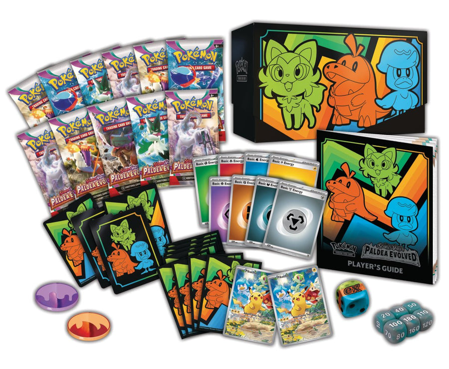 Pokemon TCG: Scarlet & Violet 2 Paldea Evolved Elite Trainer Box - Gathering Games