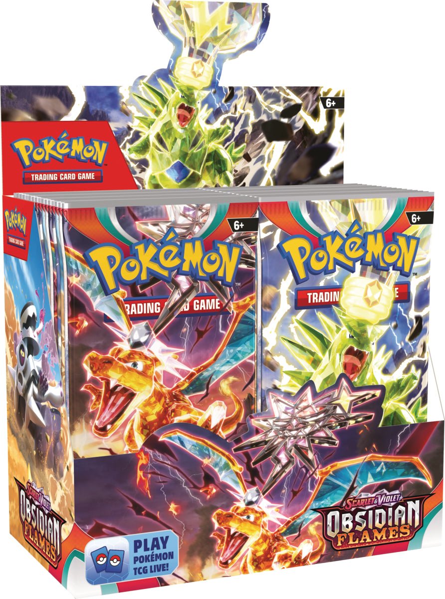 Pokemon TCG: Scarlet & Violet 3 - Obsidian Flames Booster Box - Gathering Games