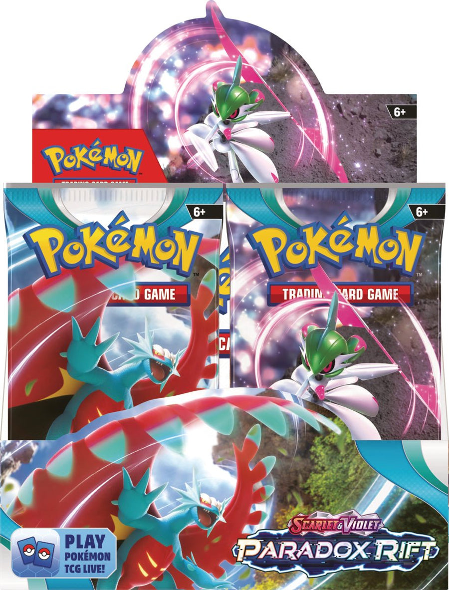 Pokemon TCG: Scarlet & Violet 4 - Paradox Rift Booster Box - Gathering Games
