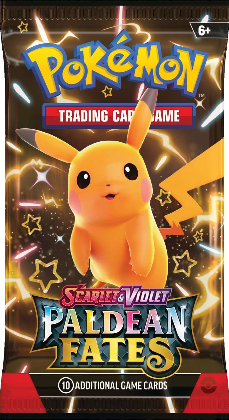Pokemon TCG: Scarlet & Violet 4.5 - Paldean Fates Booster Pack - Gathering Games