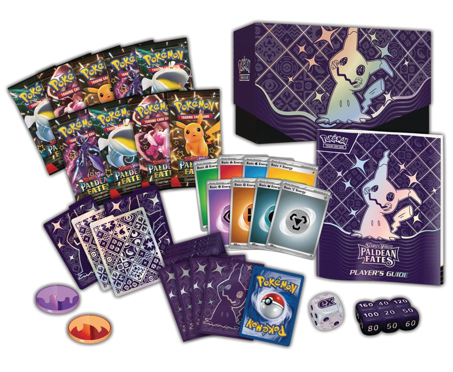 Pokemon TCG: Scarlet & Violet 4.5 - Paldean Fates Elite Trainer Box - Gathering Games