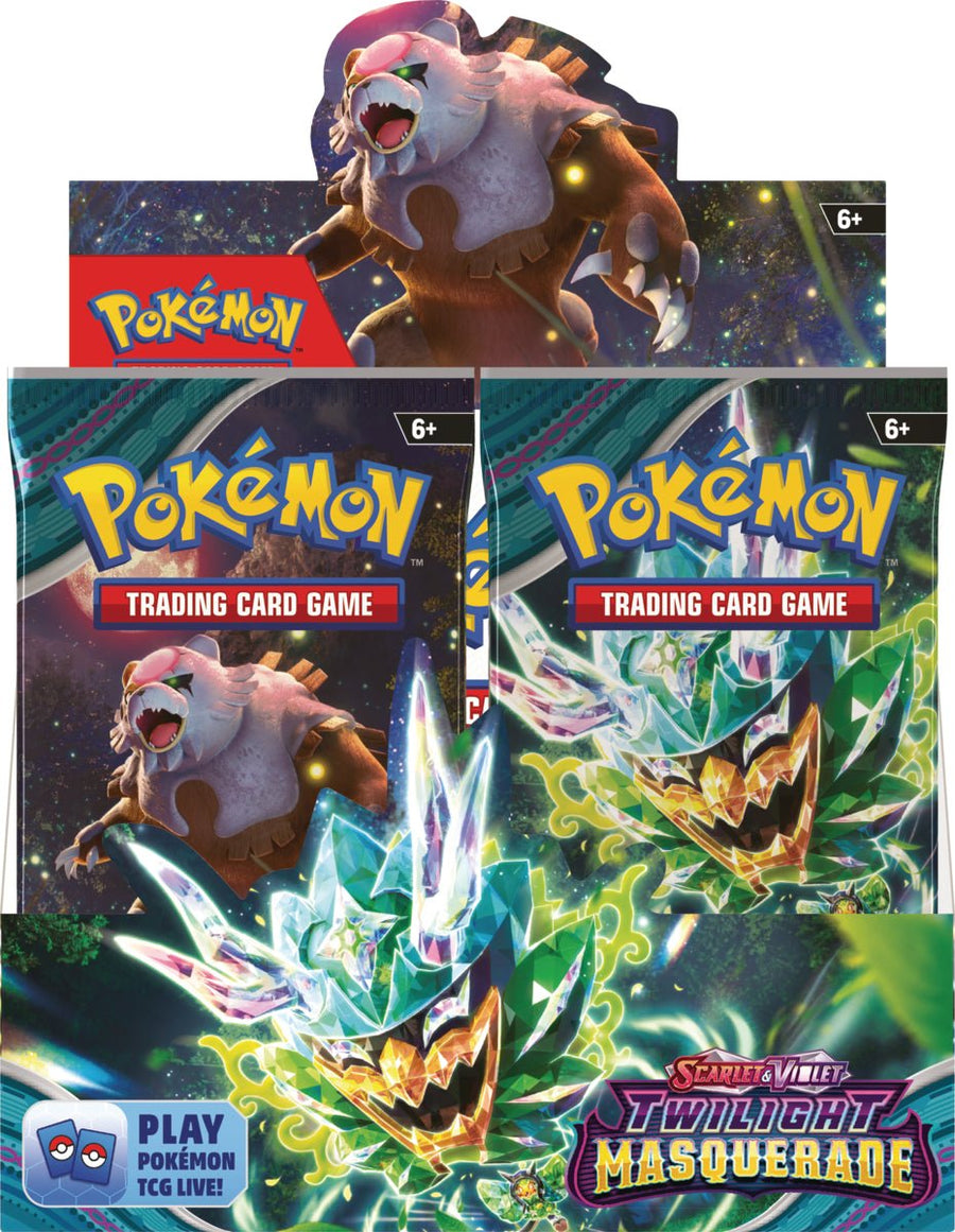 Pokemon TCG: Scarlet & Violet 6 - Twilight Masquerade Booster Box - Gathering Games