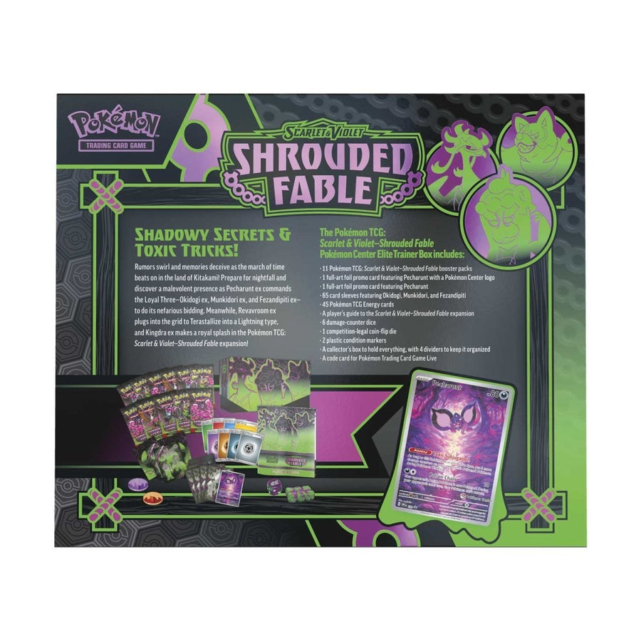 Pokemon TCG: Scarlet & Violet 6.5 - Shrouded Fable Elite Trainer Box - Gathering Games