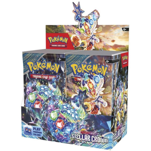 Pokemon TCG: Scarlet & Violet 7 - Stellar Crown Booster Box - Gathering Games