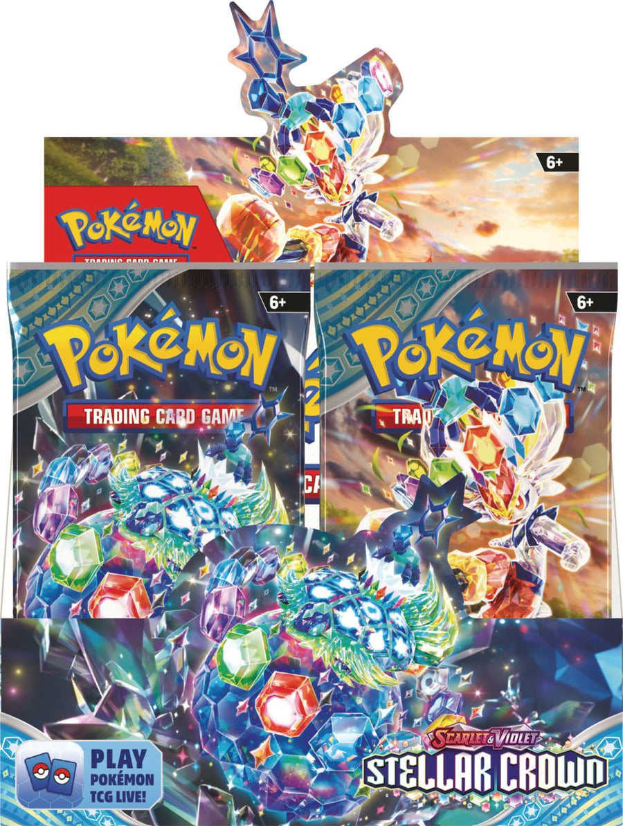 Pokemon TCG: Scarlet & Violet 7 - Stellar Crown Booster Box - Gathering Games