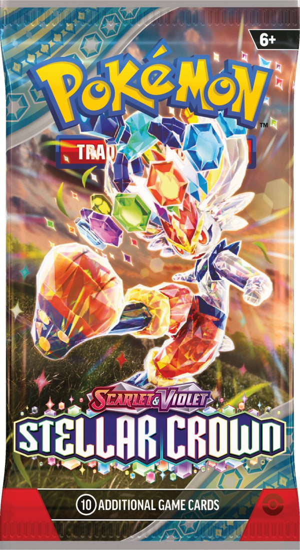 Pokemon TCG: Scarlet & Violet 7 - Stellar Crown Booster Pack - 1