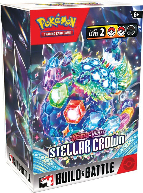 Pokemon TCG: Scarlet & Violet 7 - Stellar Crown Build and Battle Box - Gathering Games