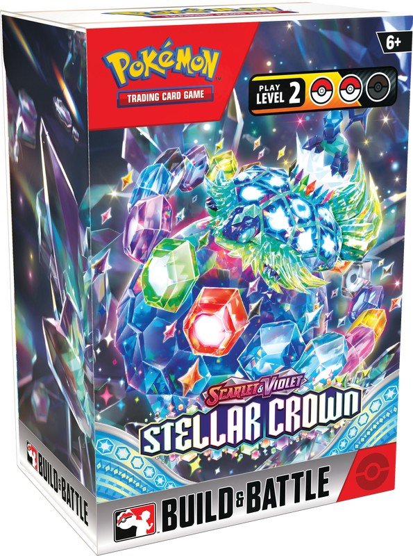 Pokemon TCG: Scarlet & Violet 7 - Stellar Crown Build and Battle Box - 1